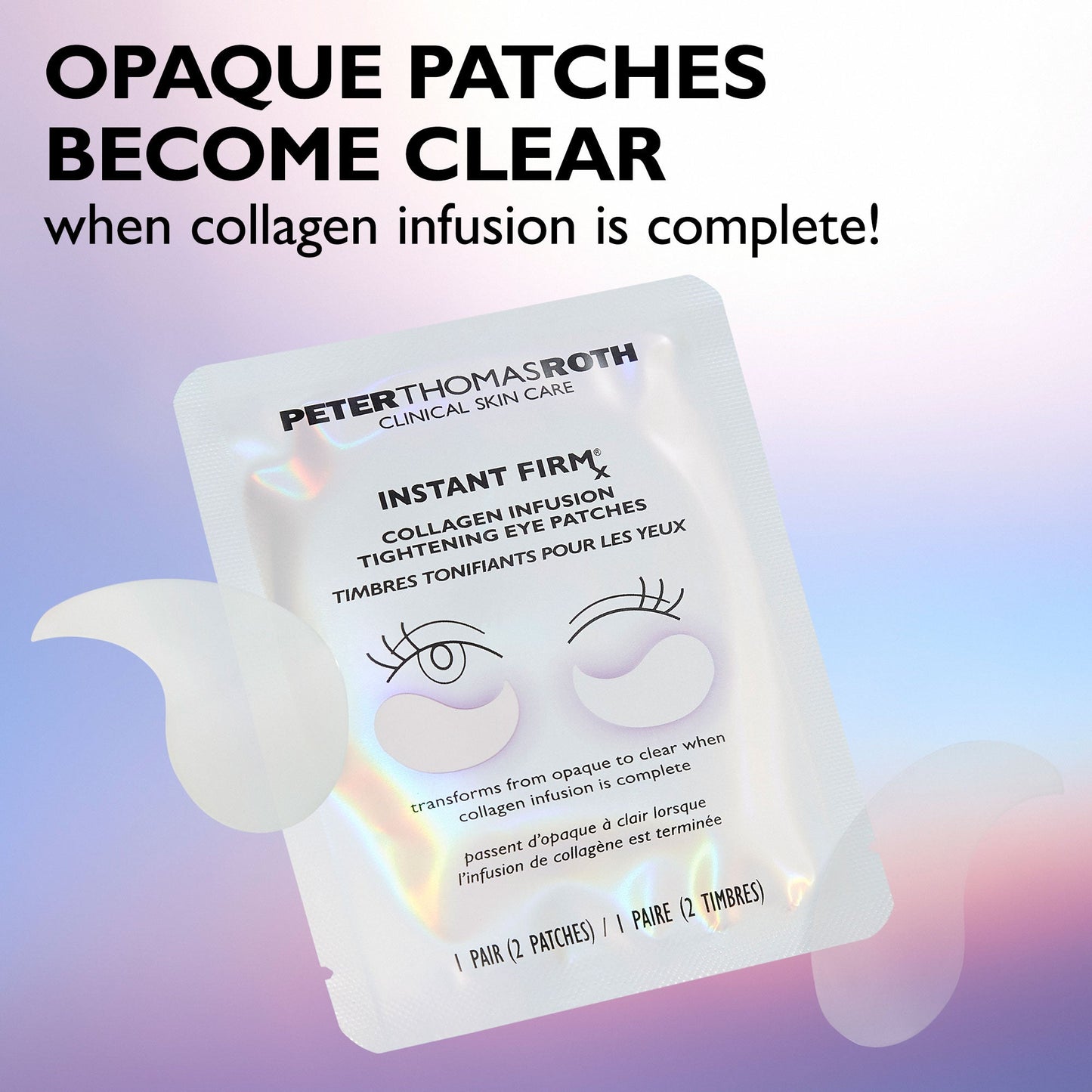 COLLAGEN INFUSION TIGHTENING EYE PATCHES
